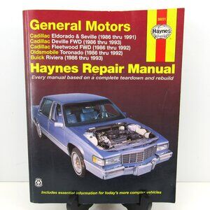 Haynes 38031 General Motors Cadillac Oldsmobile Buick Haynes Repair Manual